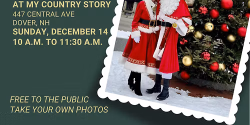 Pictures with Santa at My Country Story