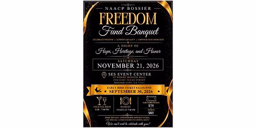 NAACP Bossier FREEDOM Fund Banquet