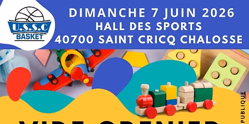 VIDE GRENIER \/ BOURSE AUX JOUETS \/ VIDE POUSSETTE