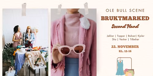 Bruktmarked p\u00e5 Ole Bull Scene