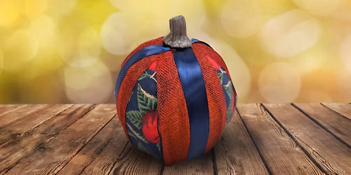Crafty Tuesday: Pumpkin and Ribbon Craft