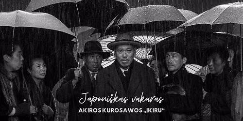 Japoni\u0161kas vakaras: \u201eIkiru\u201c