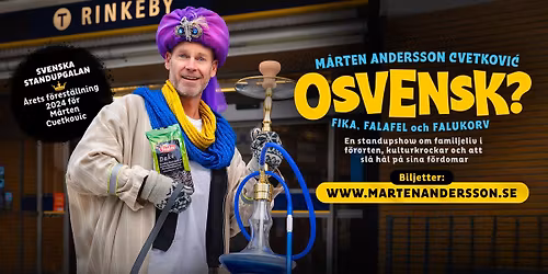 M\u00e5rten Andersson Cvetkovic: Osvensk? | G\u00f6teborg, Draken Live