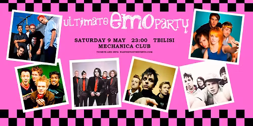  Ultimate Emo Party | Tbilisi | Mechanica Club