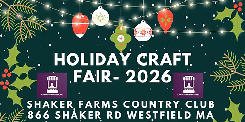 KSH Annual Holiday Craft and Vendor Event-Nov 2026