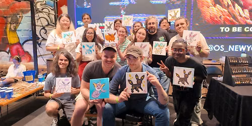Eeveelution Paint & Sip + Video Games - Pok\u00e9mon (3 PM, 5 PM & 7 PM Slots)