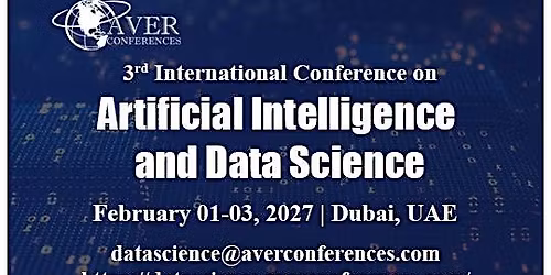 3rd International Conference on AI and Data Science
