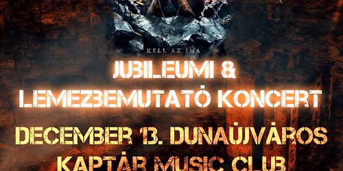 OMEN 35\/\/Duna\u00fajv\u00e1ros-Kapt\u00e1r \/\/ Jubileumi & "Kell az ima" Lemezbemutat\u00f3 koncert. Vend\u00e9g: Crom