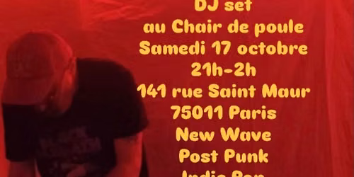 DJ set de Jeff Casella au Chair de Poule