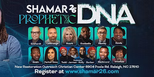 Shamar 26 Conference: Prophetic DNA \ud83e\uddec