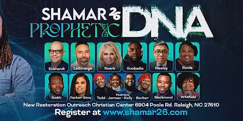 Shamar 26 Conference: Prophetic DNA \ud83e\uddec