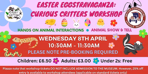 Easter Eggstravaganza: Curious Critters Workshop 