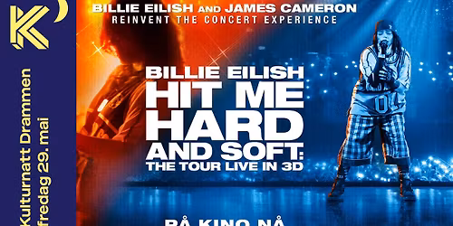 Kulturnatt: Kino: Billie Eilish p\u00e5 turn\u00e9 i 3D