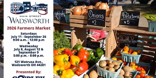 Saturday Morning Farmers Market