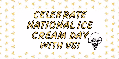 National Ice Cream Day!!