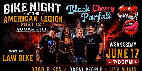 \ud83c\udfcd\ufe0f June Bike Night at American Legion Post 127 \ud83c\udfcd\ufe0f