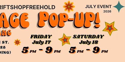 VINTAGE CLOTHING POP UP! - Hosted by St. Peter's Thrift Shop