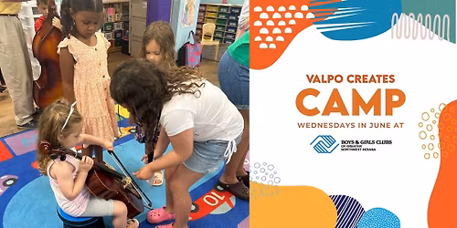 Valpo Creates Camp - Boys and Girls Club