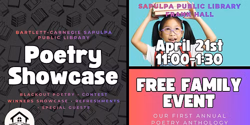 2026 Poetry Showcase at the Sapulpa Public Library