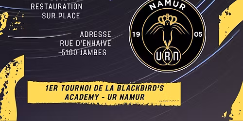 Tournoi de l'UR Namur - Blackbirds Academy