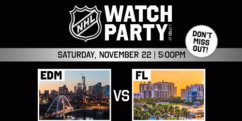 Watch Party at Celly's!