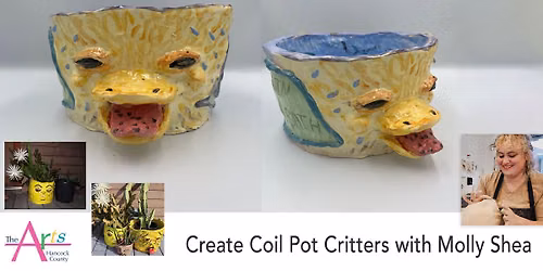 Create Coil Pot Critters with Molly Shea