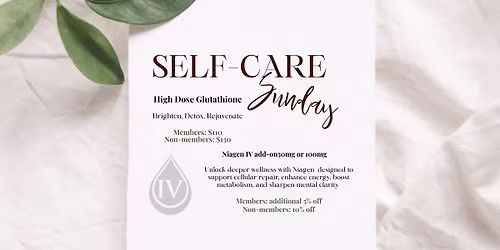 Self-Care Sunday