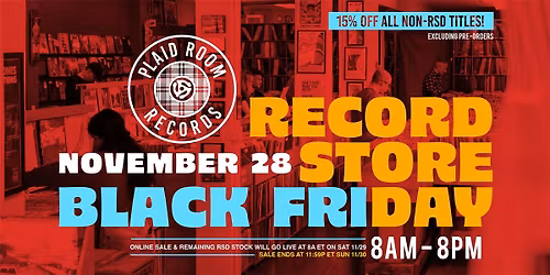 Record Store Day Black Friday 2025!