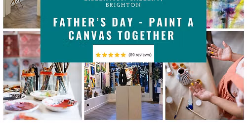Father's Day Painting Workshop: Create an expressive canvas together