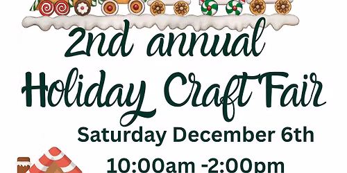 2nd Annual Holiday Craft Fair