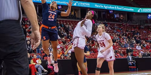 Wisconsin Badgers at Illinois Fighting Illini Womens Volleyball at University of Illinois - Huff Hall