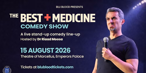 Riaad Moosa - The Best Medicine Comedy Show