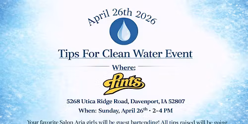 Tips for Clean Water Event