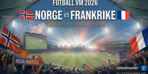 NORGE - FRANKRIKE I TERNINGEN ARENA
