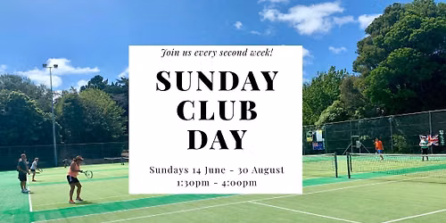 Sunday Club Afternoons