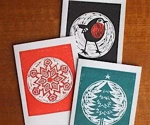 DIY Printmaking: Make Your Own Holiday Cards!
