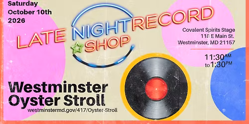 Late Night Record Shop @ Westminster Oyster Stroll