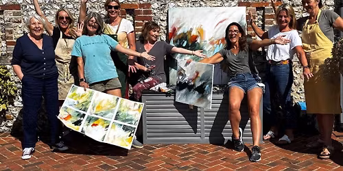 Abstract Art Workshop Retreat with Joanna Gilbert
