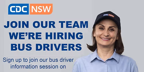Bus Driver Information Session - Bateau Bay