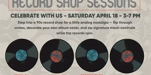 4\/20 Make It Loud! Record Shop Sessions Hosted by The Artist Tree WeHo