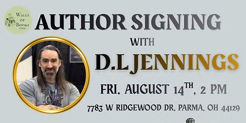 Author Signing with D.L Jennings