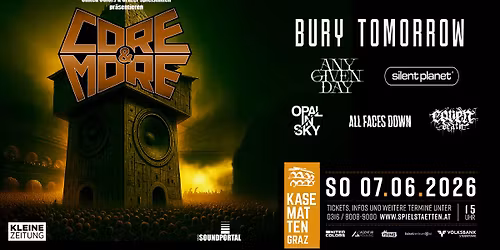 CORE&MORE \u2022 Schlo\u00dfbergb\u00fchne Kasematten, Graz