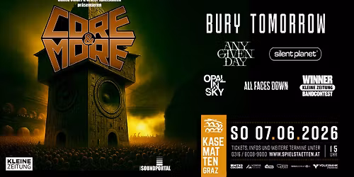 CORE&MORE \u2022 Schlo\u00dfbergb\u00fchne Kasematten, Graz