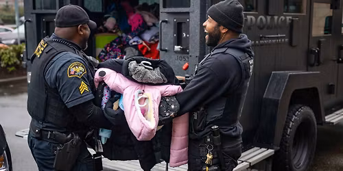 Marysville Police Officers Association coat drive