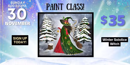 Winter Solstice Witch