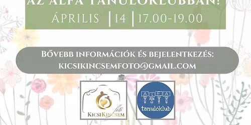 Tavaszi\/any\u00e1k napi ovis\/sulis p\u00f3tfot\u00f3z\u00e1s, gyermek minifot\u00f3z\u00e1s az Alfa Tanul\u00f3klubban! \ud83d\udcf7\ud83c\udf37