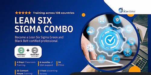 Six Sigma Green & Black Belt Dual Certification in San Marcos, TX