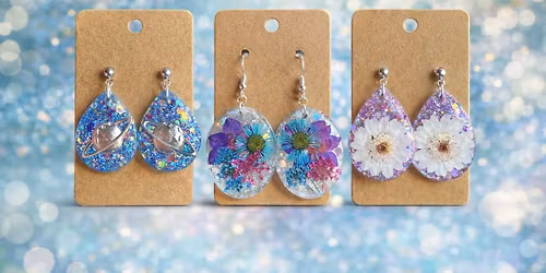 Sparkle & Bloom\nBoho Resin Earring Workshop\n\n