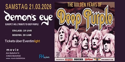 DEMON\u2019S EYE - EUROPAS NR. 1 DEEP-PURPLE-TRIBUTE-BAND
