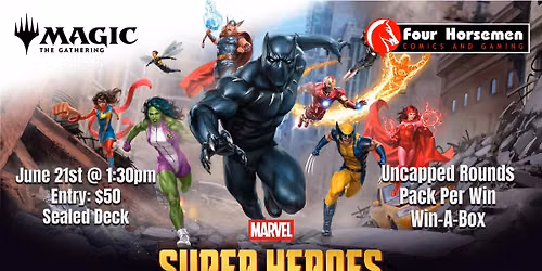 MTG Marvel Super Heroes Pre-Release